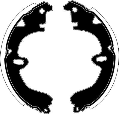 Raicam RA24530 - Drum Brake Shoe Set car-mod.net
