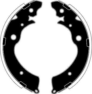 Raicam RA25690 - Drum Brake Shoe Set car-mod.net