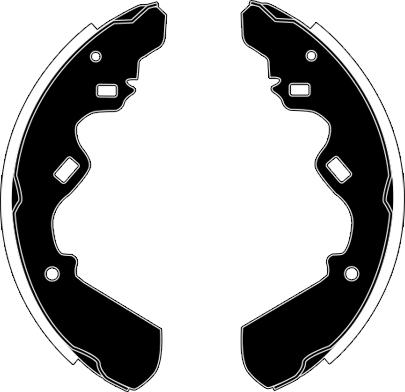 Raicam RA25820 - Drum Brake Shoe Set car-mod.net