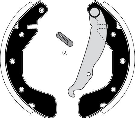 Raicam RA26790 - Drum Brake Shoe Set car-mod.net