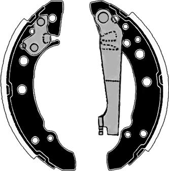 Raicam RA20140 - Drum Brake Shoe Set car-mod.net