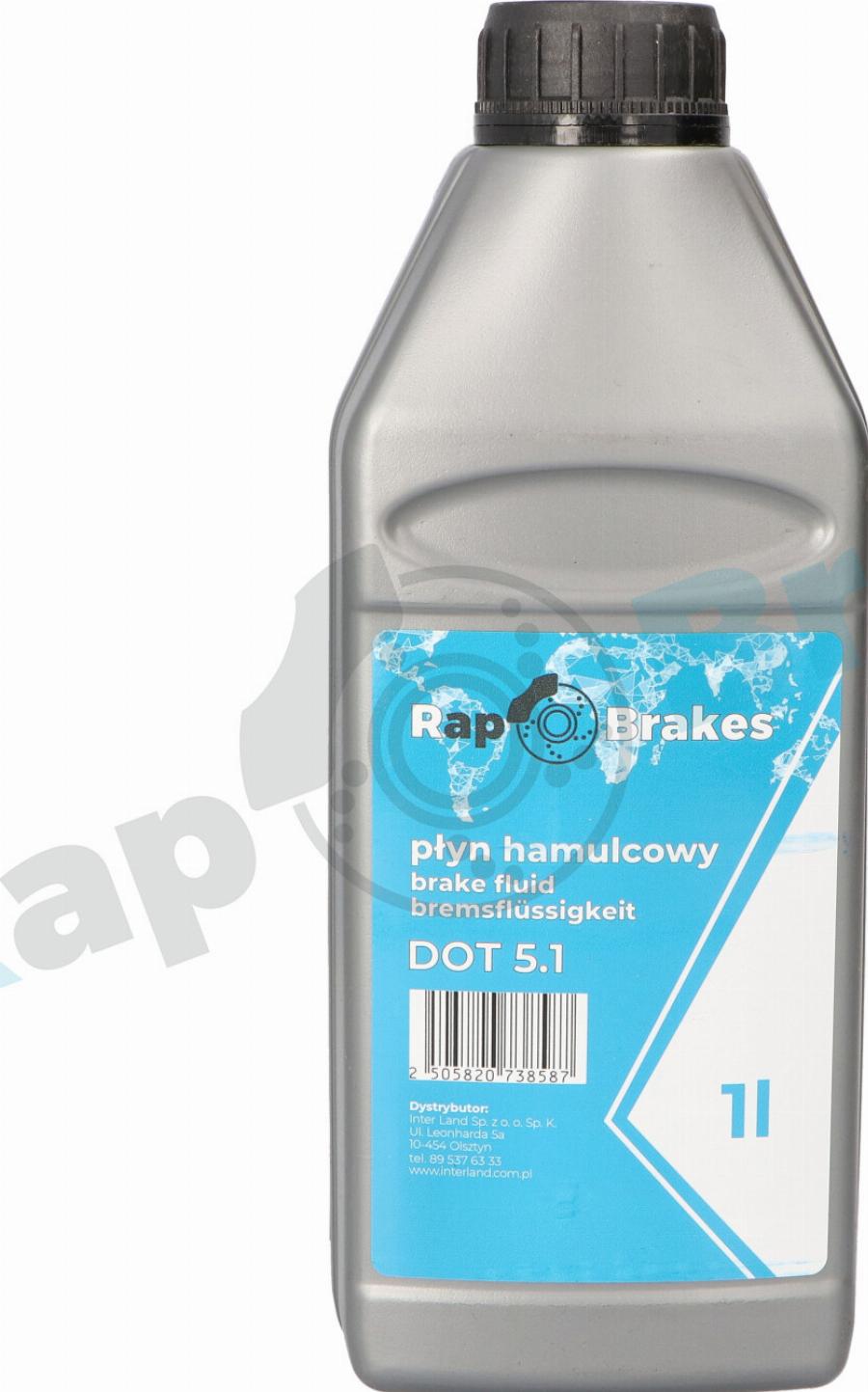 RAP BRAKES R-LPH1 5.1 1L - Brake Fluid car-mod.net