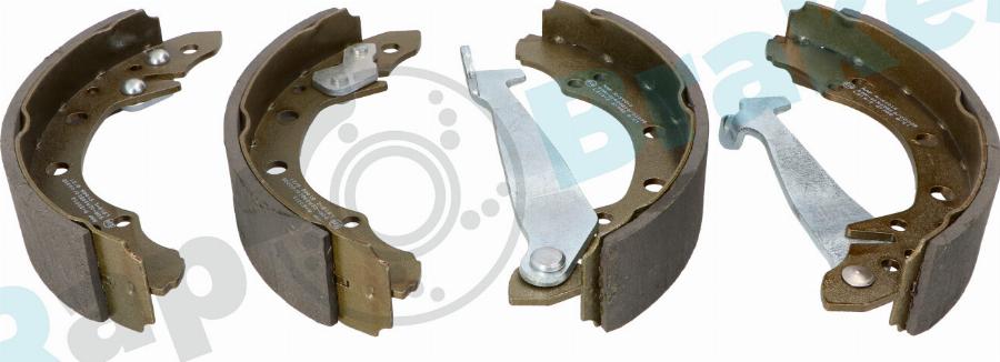 RAP BRAKES R-S0012 - Brake Shoe Set, parking brake car-mod.net