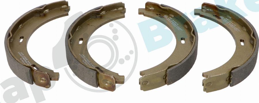 RAP BRAKES R-S0274 - Brake Shoe Set, parking brake car-mod.net