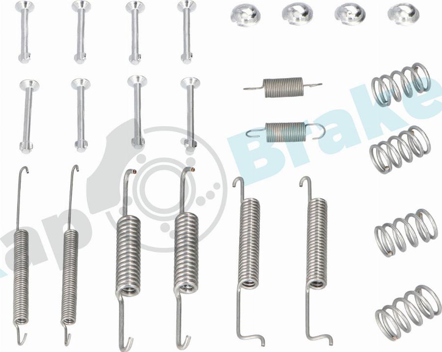 RAP BRAKES R-T0094 - Accessory Kit, brake shoes car-mod.net