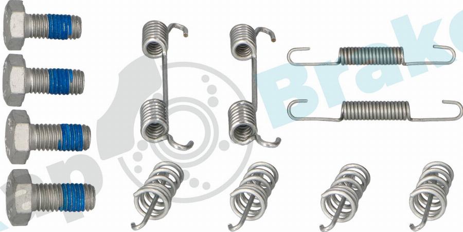 RAP BRAKES R-T0004 - Accessory Kit, brake shoes car-mod.net