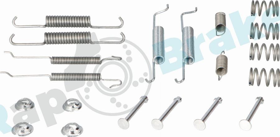 RAP BRAKES R-T0020 - Accessory Kit, brake shoes car-mod.net