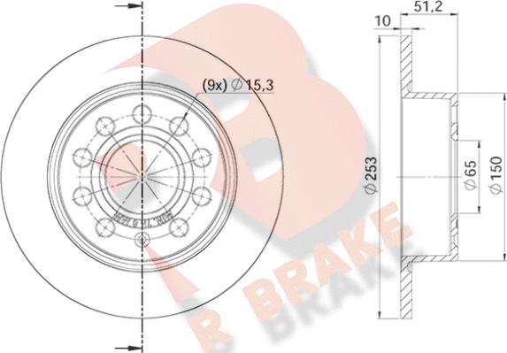 FOMAR Friction FO 2673 - Brake Disc car-mod.net