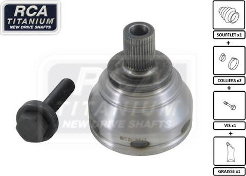 RCA France AD82 - CV Joint Kit, drive shaft car-mod.net