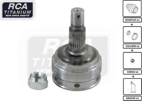 RCA France FI08 - CV Joint Kit, drive shaft car-mod.net