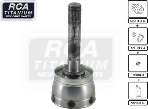 RCA France NI123 - CV Joint Kit, drive shaft car-mod.net