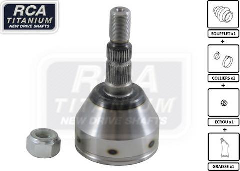RCA France OA89 - CV Joint Kit, drive shaft car-mod.net