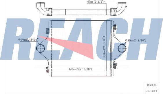 REACH 1.61.1663.2 - Intercooler, charger car-mod.net