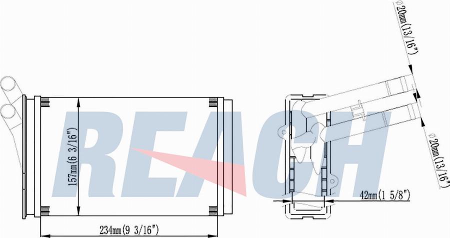 REACH 1.18.11006 - Heat Exchanger, interior heating car-mod.net