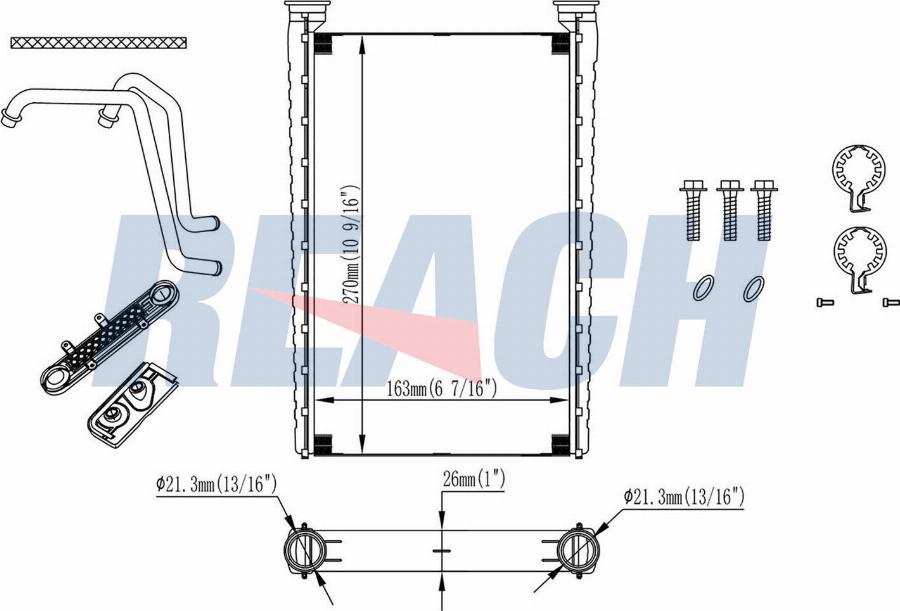 REACH 1.18.12906 - Heat Exchanger, interior heating car-mod.net
