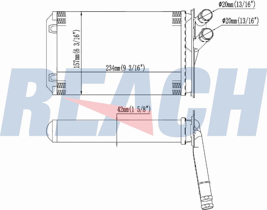 REACH 1.18.12683 - Heat Exchanger, interior heating car-mod.net