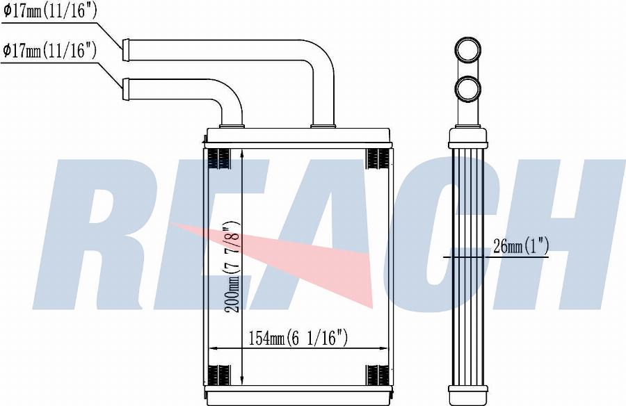 REACH 1.18.12363 - Heat Exchanger, interior heating car-mod.net