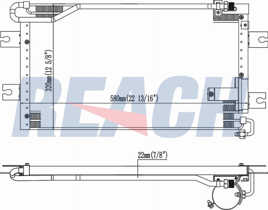 CARRO 079106400 - Condenser, air conditioning car-mod.net