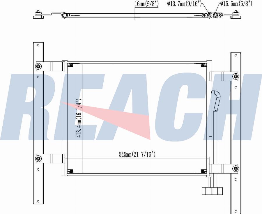 REACH 1.32.5059.PH - Condenser, air conditioning car-mod.net