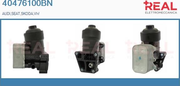 REAL 40476100BN - Oil Cooler, engine oil car-mod.net