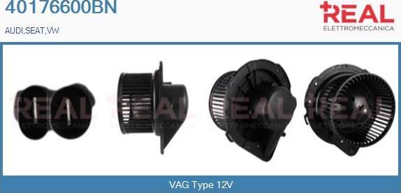 REAL 40176600BN - Interior Blower car-mod.net