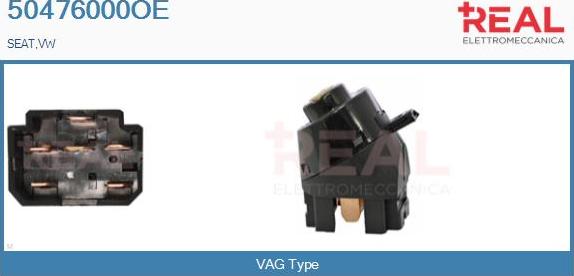 REAL 50476000OE - Ignition / Starter Switch car-mod.net