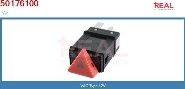 REAL 50476100BN - Ignition / Starter Switch car-mod.net