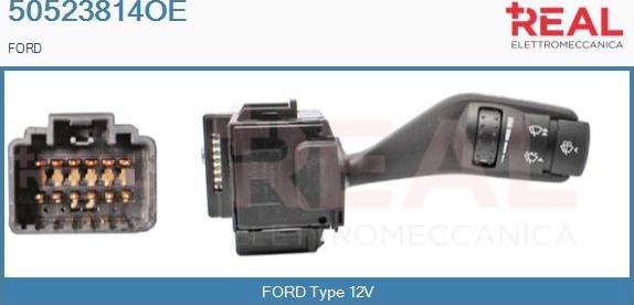 REAL 50523814OE - Steering Column Switch car-mod.net