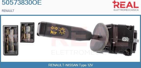 REAL 50573830OE - Steering Column Switch car-mod.net