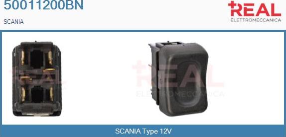 REAL 50011200BN - Switch, window regulator car-mod.net