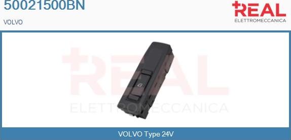 REAL 50021500BN - Switch, window regulator car-mod.net