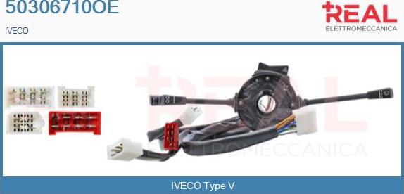 REAL 50306710OE - Steering Column Switch car-mod.net