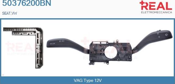 REAL 50376200BN - Steering Column Switch car-mod.net