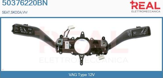 REAL 50376220BN - Steering Column Switch car-mod.net