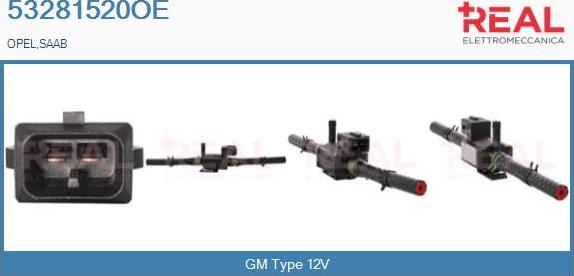 REAL 53281520OE - EGR Pressure Converter, exhaust control car-mod.net