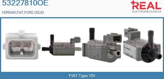 REAL 53227810OE - EGR Pressure Converter, exhaust control car-mod.net