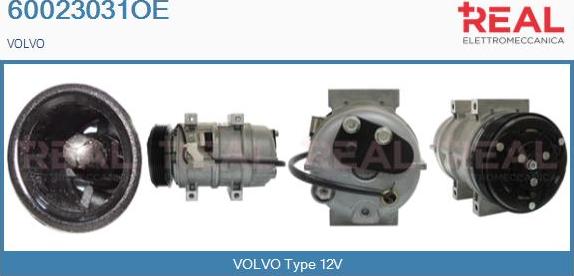 REAL 60023031OE - Compressor, air conditioning car-mod.net