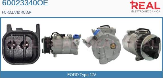 REAL 60023340OE - Compressor, air conditioning car-mod.net