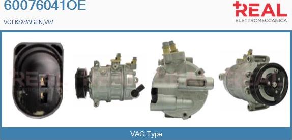 REAL 60076041OE - Compressor, air conditioning car-mod.net