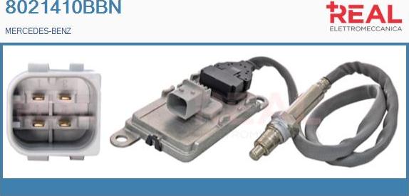 REAL 8021410BBN - NOx Sensor, urea injection / catalyst car-mod.net