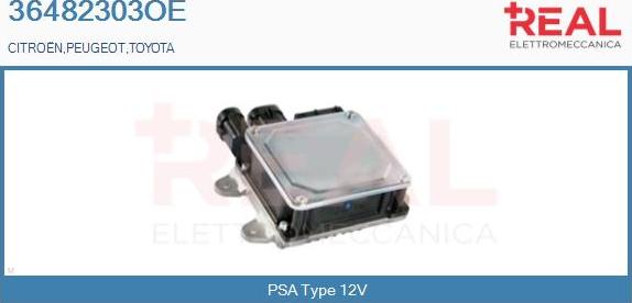REAL 36482303OE - Control Unit, power steering car-mod.net