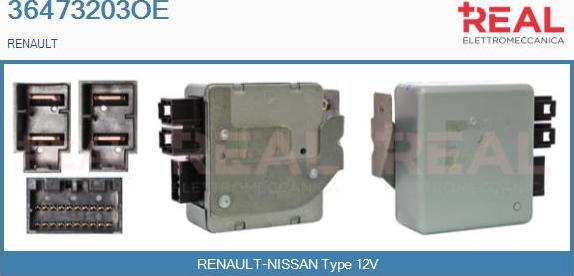 REAL 36473203OE - Control Unit, power steering car-mod.net
