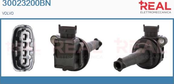 REAL 30023200BN - Ignition Coil car-mod.net