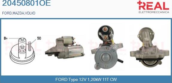 REAL 20450801OE - Starter car-mod.net