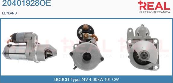 REAL 20401928OE - Starter car-mod.net
