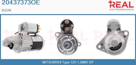 REAL 20437373OE - Starter car-mod.net