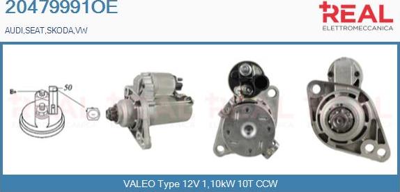 REAL 20479991OE - Starter car-mod.net