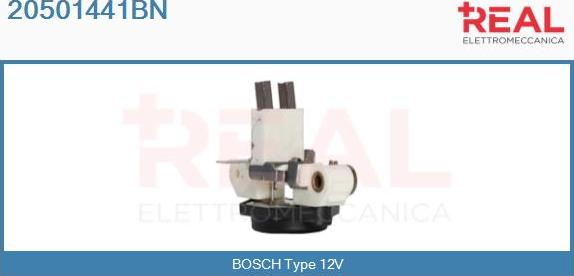 REAL 20501441BN - Voltage regulator, alternator car-mod.net