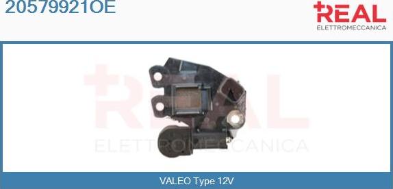 REAL 20579921OE - Voltage regulator, alternator car-mod.net
