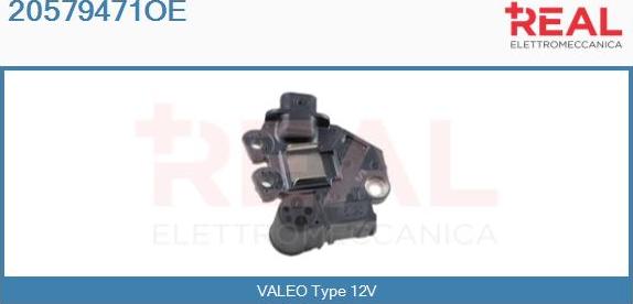 REAL 20579471OE - Voltage regulator, alternator car-mod.net